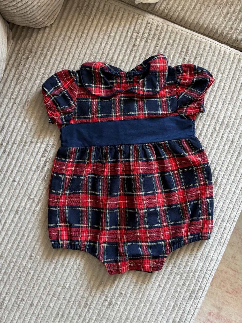 Baby romper Brooklyn Bubble - Newport Navy